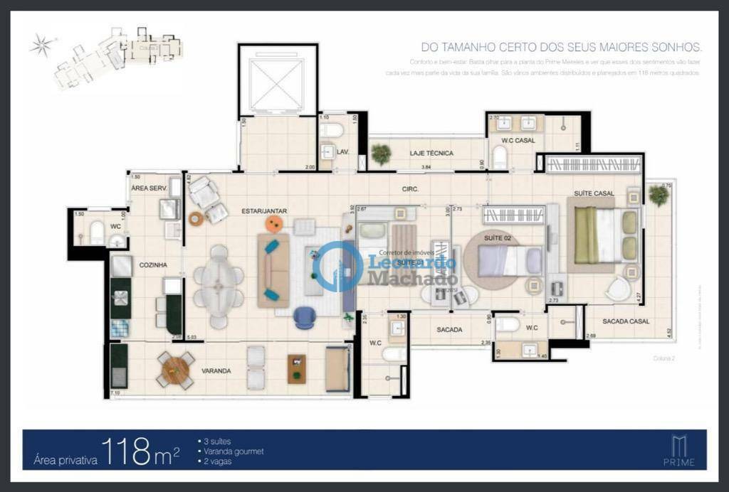 Apartamento à venda com 3 quartos, 118m² - Foto 35