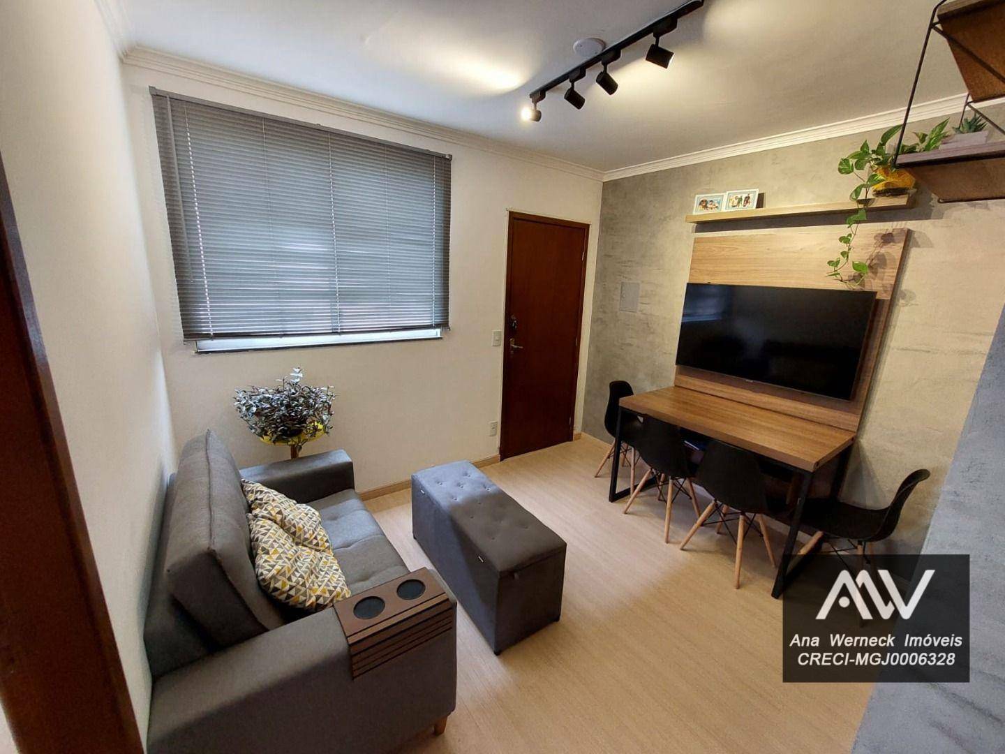 Apartamento à venda com 2 quartos, 45m² - Foto 2