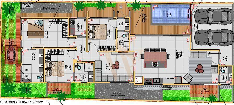 Casa à venda com 3 quartos, 170m² - Foto 3