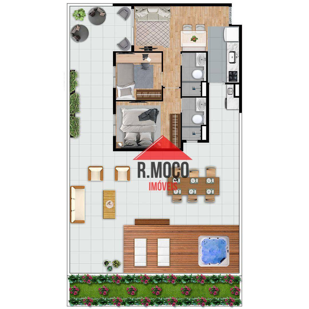 Apartamento à venda com 2 quartos, 45m² - Foto 16