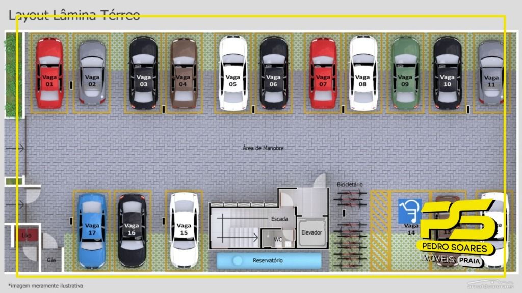 Apartamento à venda com 3 quartos, 74m² - Foto 6