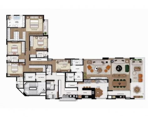 Apartamento à venda com 4 quartos, 330m² - Foto 11