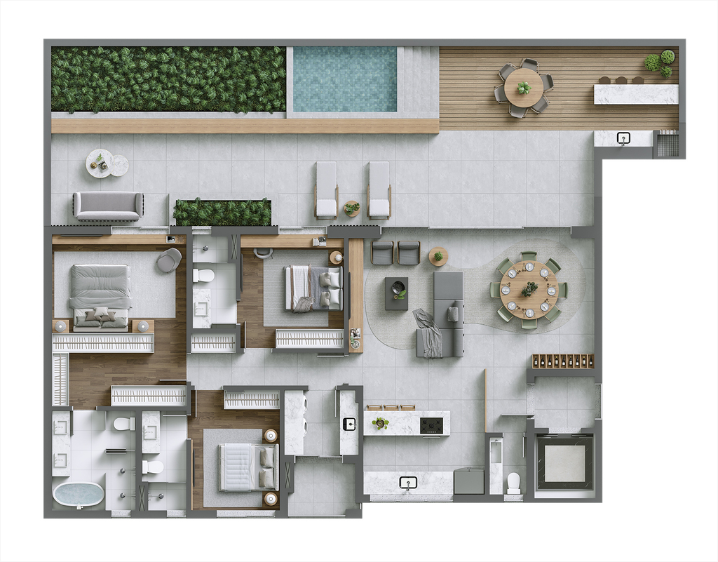 Apartamento à venda com 3 quartos, 14784m² - Foto 63