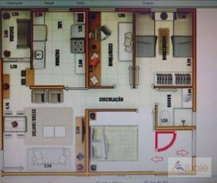 Apartamento para alugar com 3 quartos, 69m² - Foto 28