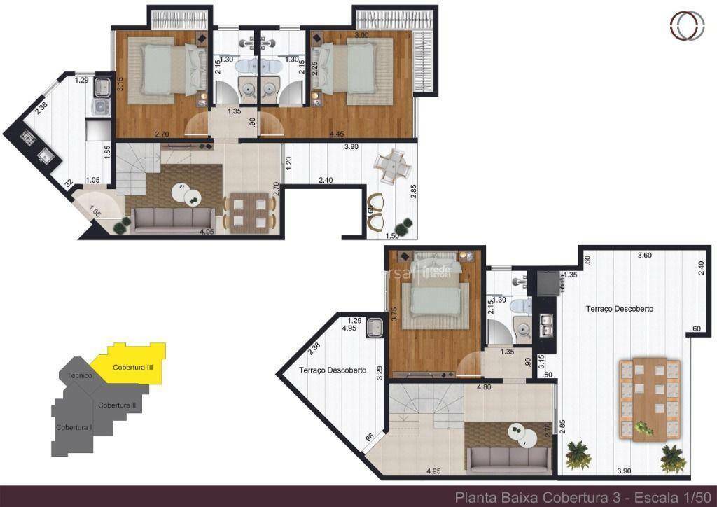 Cobertura à venda com 3 quartos, 127m² - Foto 19