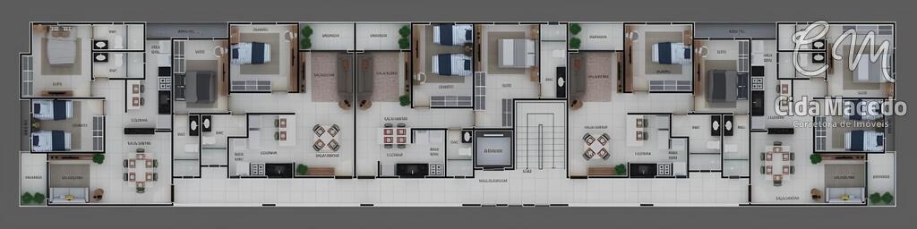 Apartamento à venda com 2 quartos, 65m² - Foto 3