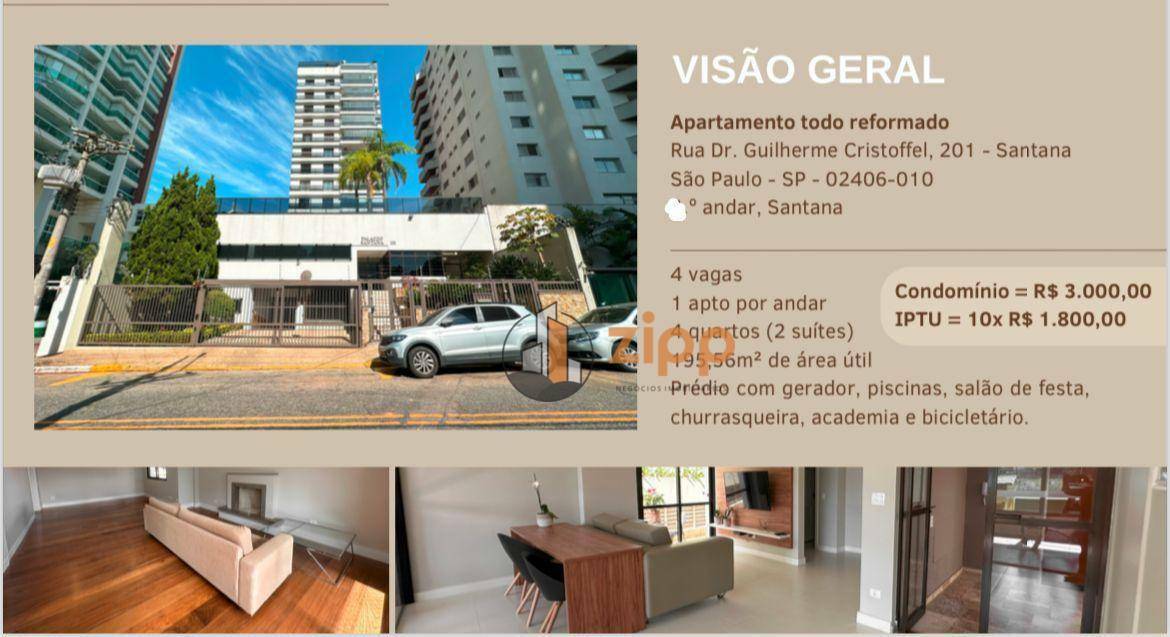 Apartamento à venda com 4 quartos, 195m² - Foto 3