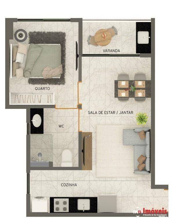 Apartamento à venda com 2 quartos, 52m² - Foto 36