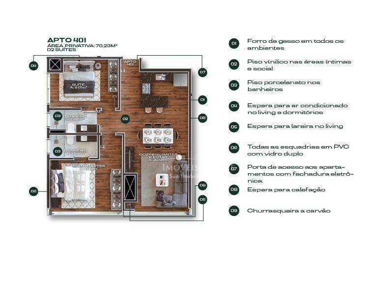 Apartamento à venda com 2 quartos, 73m² - Foto 27