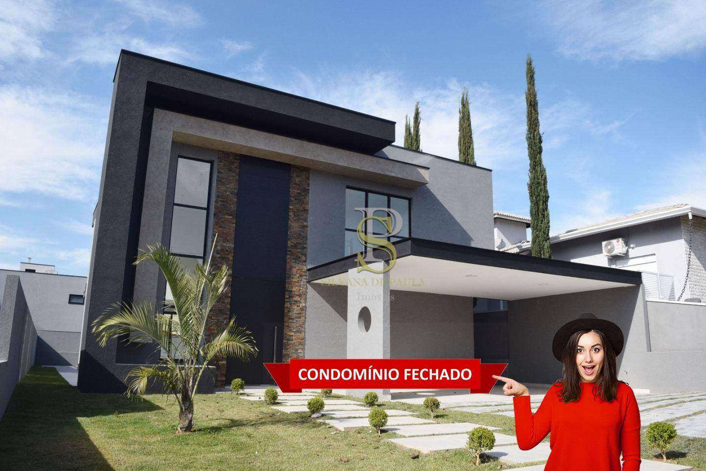 Casa de Condomínio à venda com 4 quartos, 298m² - Foto 1