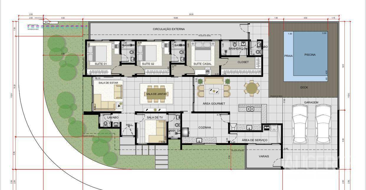 Casa de Condomínio à venda com 4 quartos, 216m² - Foto 38