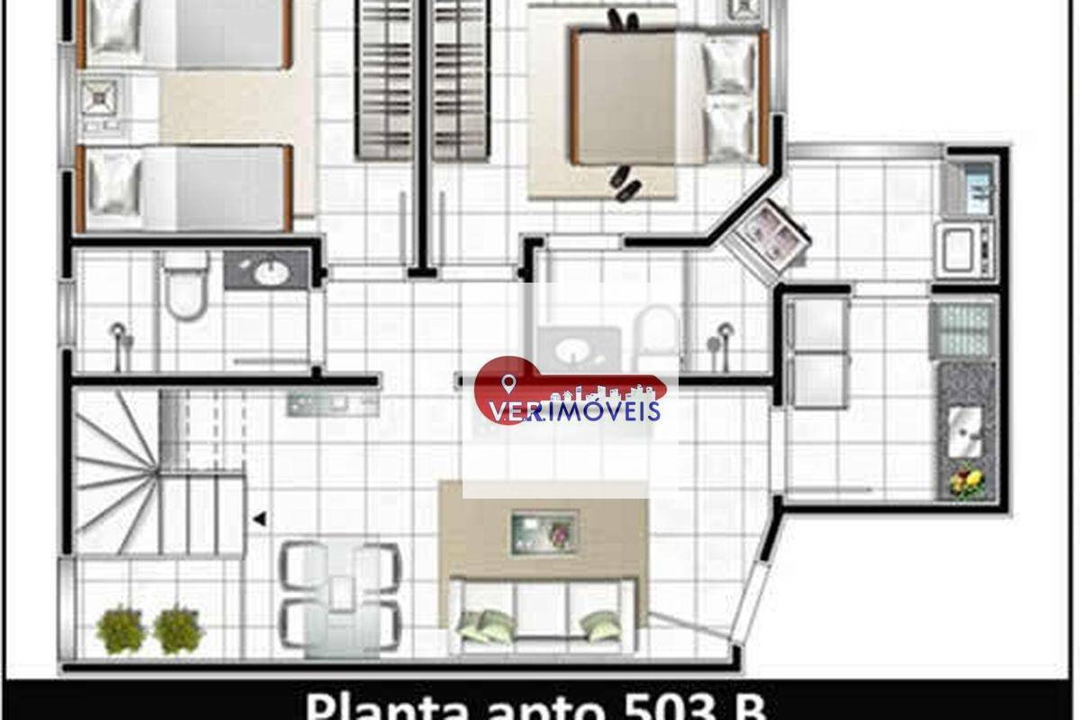 Cobertura à venda com 2 quartos, 120m² - Foto 13