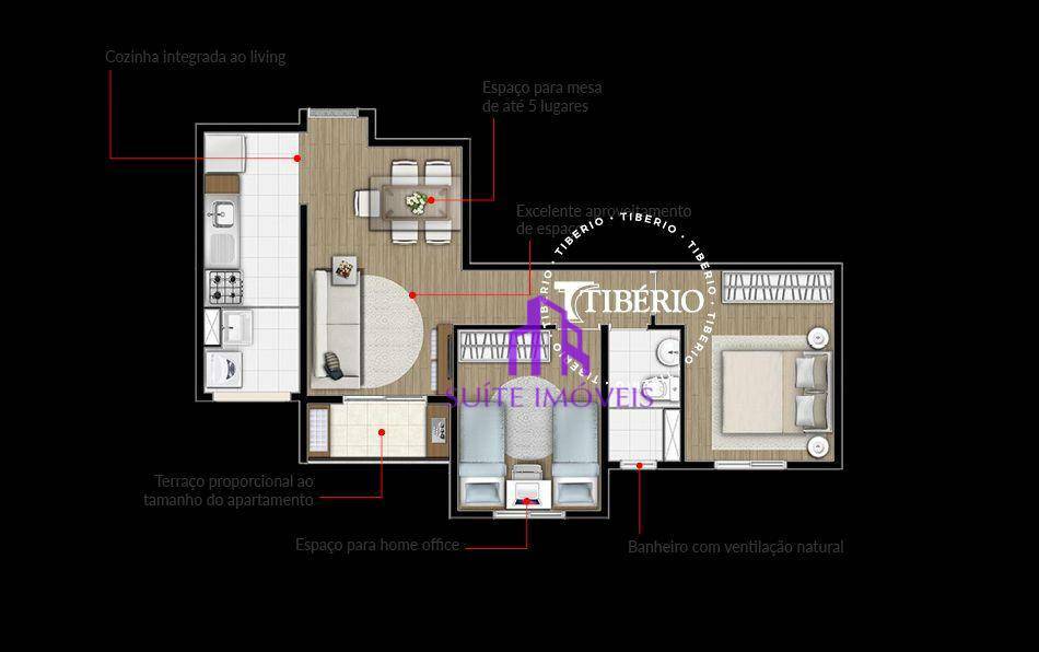 Apartamento à venda com 3 quartos, 59m² - Foto 36