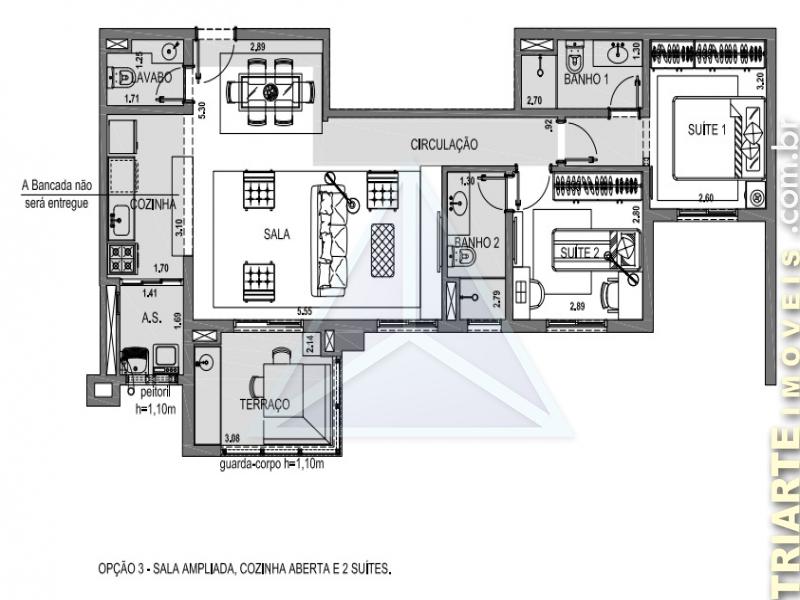 Apartamento à venda com 2 quartos, 82m² - Foto 13