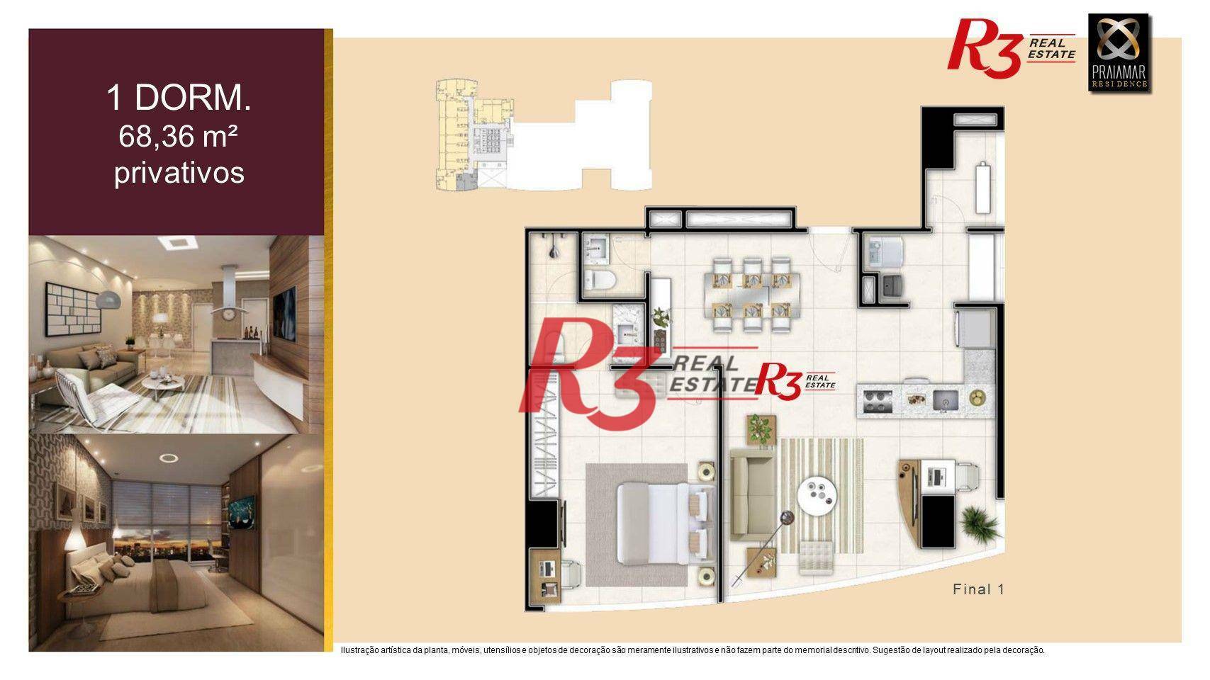 Apartamento para alugar com 1 quarto, 95m² - Foto 69