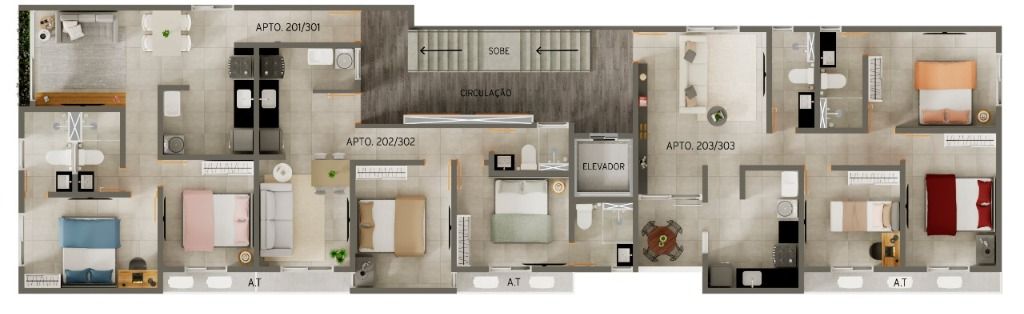 Apartamento à venda com 2 quartos, 53m² - Foto 16