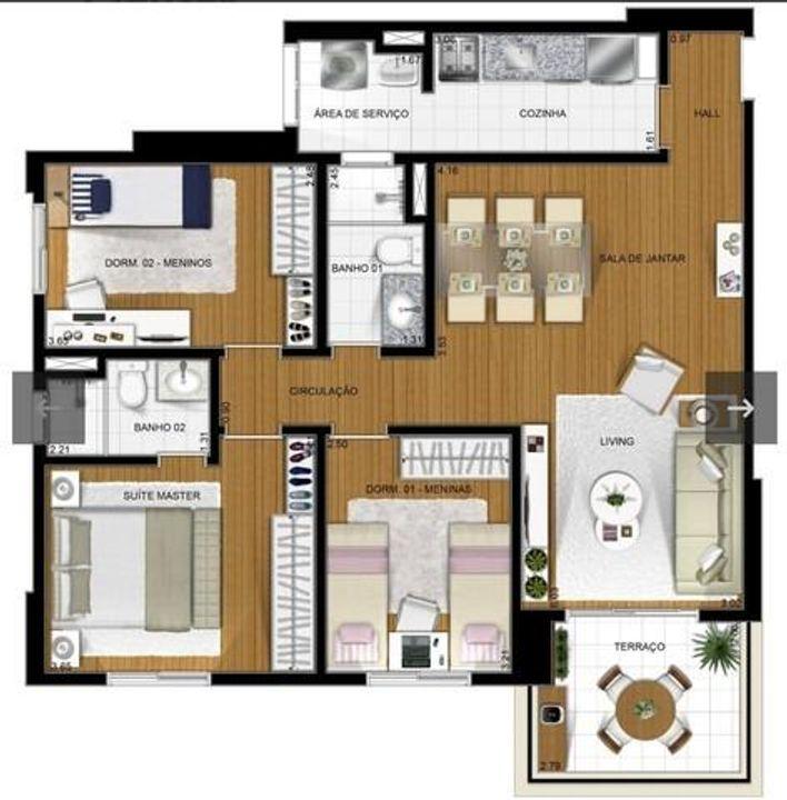 Apartamento à venda com 3 quartos, 87m² - Foto 18