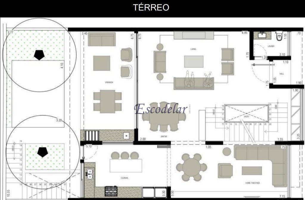 Casa de Condomínio à venda com 4 quartos, 650m² - Foto 7