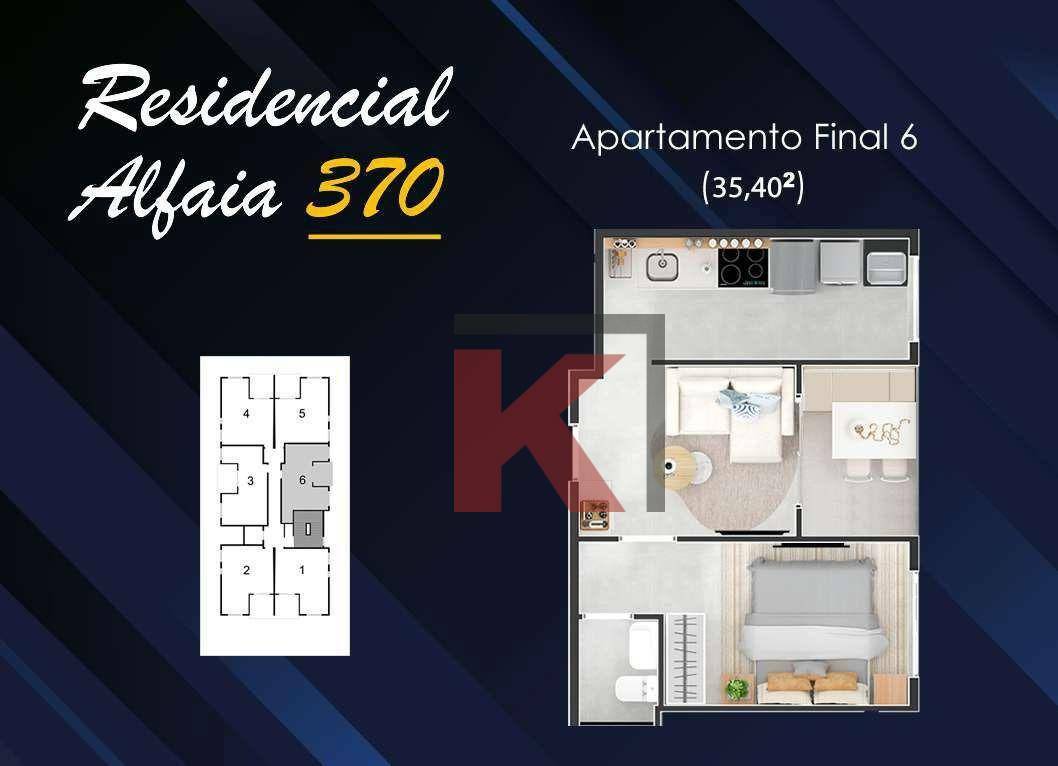 Apartamento à venda com 1 quarto, 35m² - Foto 38