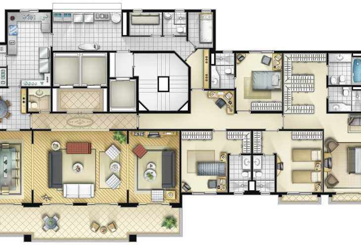 Apartamento à venda com 4 quartos, 526m² - Foto 8