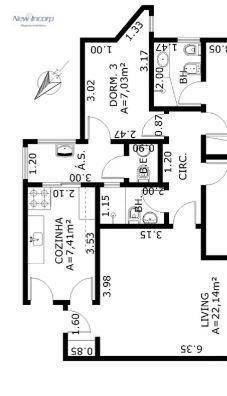 Apartamento à venda com 3 quartos, 90m² - Foto 25