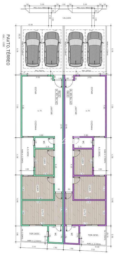 Casa à venda com 3 quartos, 130M2 - Foto 1