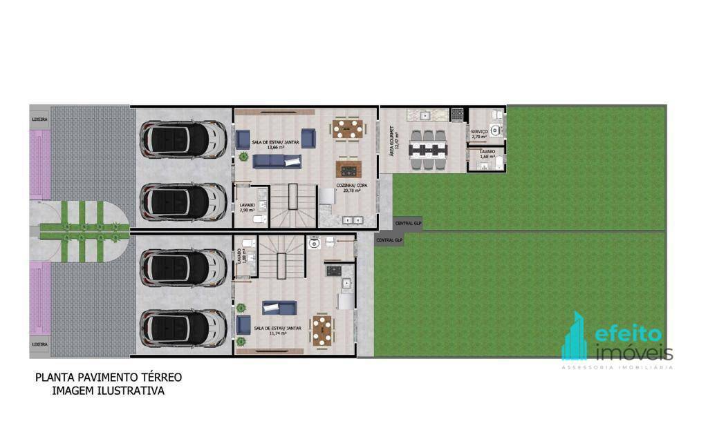 Sobrado à venda com 3 quartos, 166m² - Foto 22