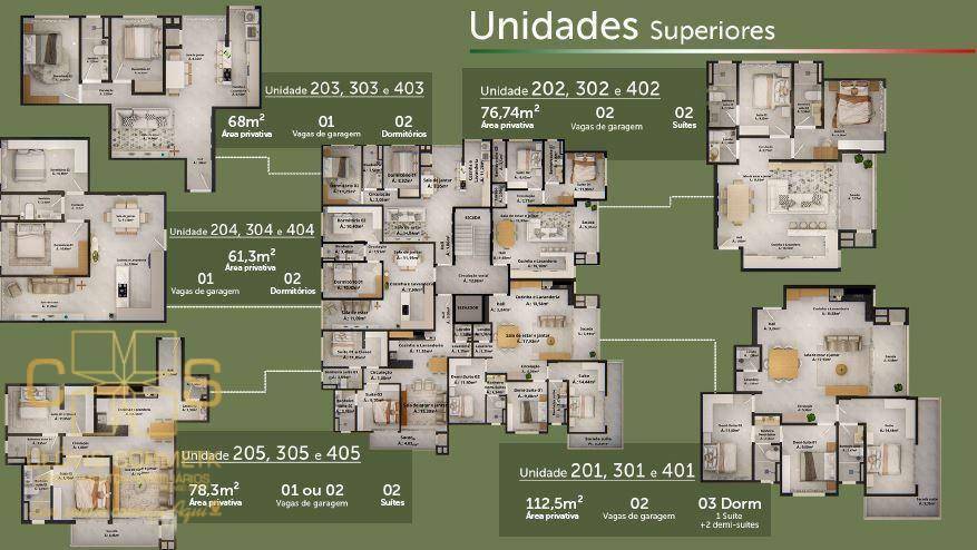 Apartamento à venda com 2 quartos, 68m² - Foto 9