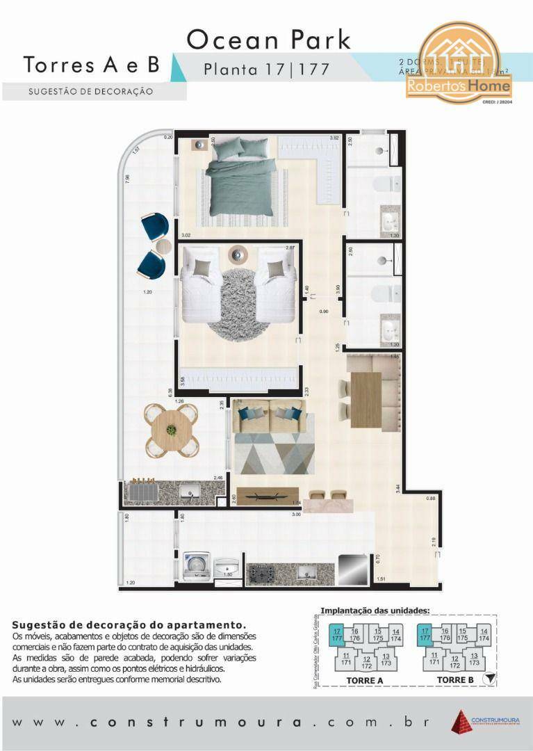 Apartamento à venda com 2 quartos, 80m² - Foto 5