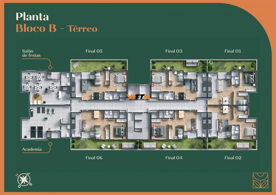 Apartamento à venda com 2 quartos, 44m² - Foto 28