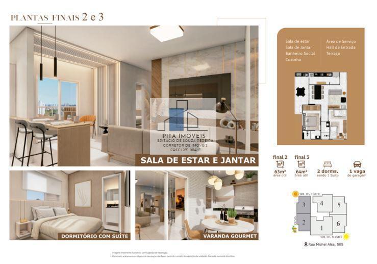 Apartamento à venda com 2 quartos, 63m² - Foto 17