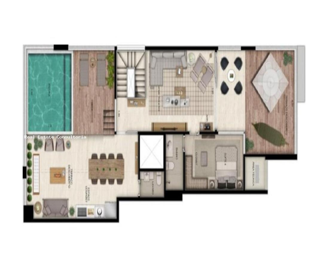 Cobertura à venda com 4 quartos, 316m² - Foto 7