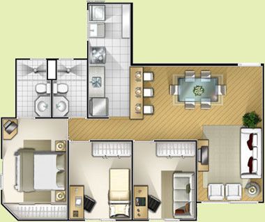 Apartamento à venda com 3 quartos, 132m² - Foto 2