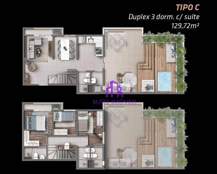 Apartamento à venda com 3 quartos, 129m² - Foto 27