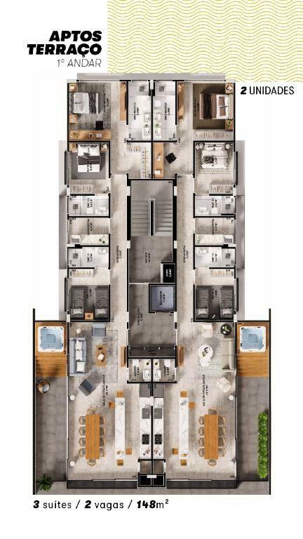 Apartamento à venda com 3 quartos, 127m² - Foto 9