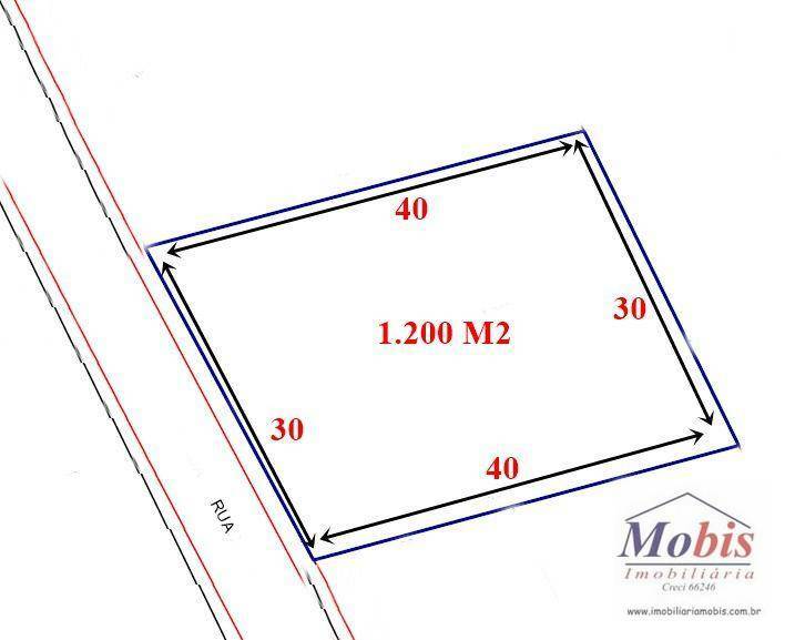 Terreno à venda, 1200M2 - Foto 1