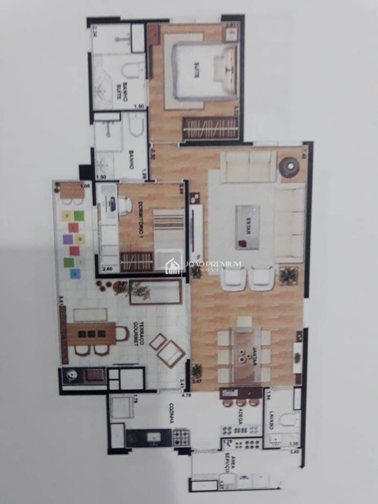 Apartamento à venda com 2 quartos, 90m² - Foto 7