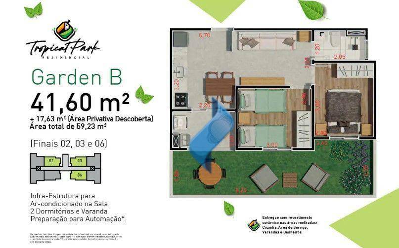 Apartamento à venda com 3 quartos, 69m² - Foto 22