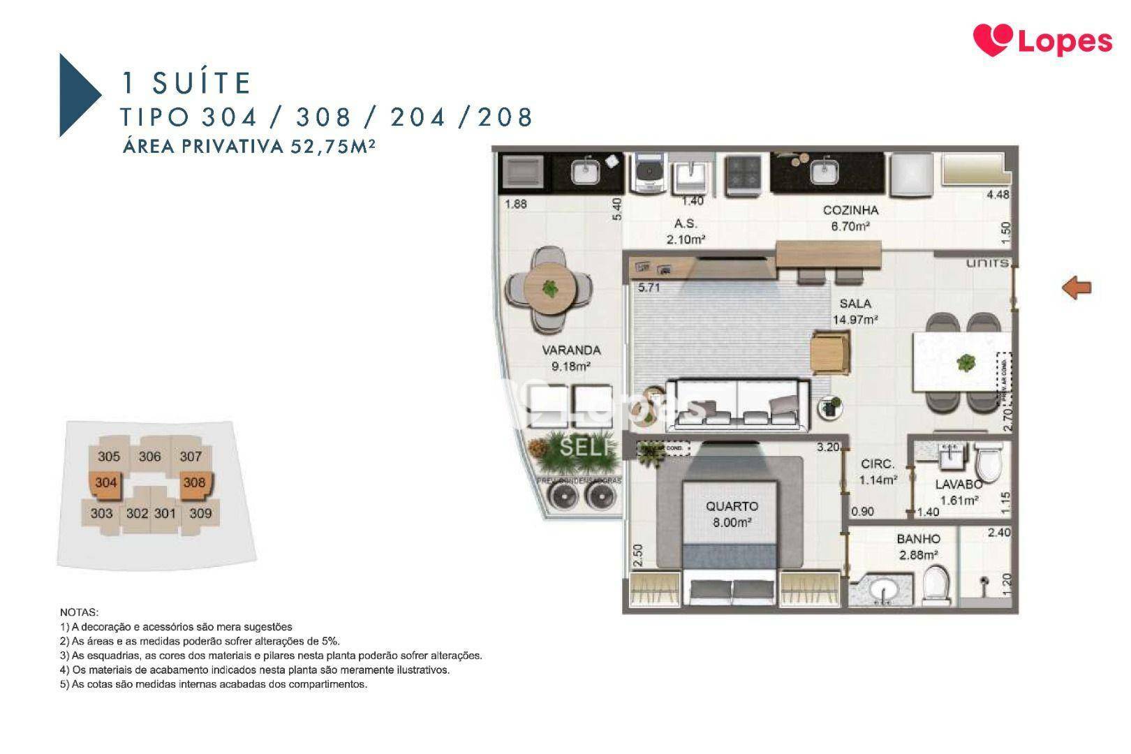 Cobertura à venda com 2 quartos, 155m² - Foto 20