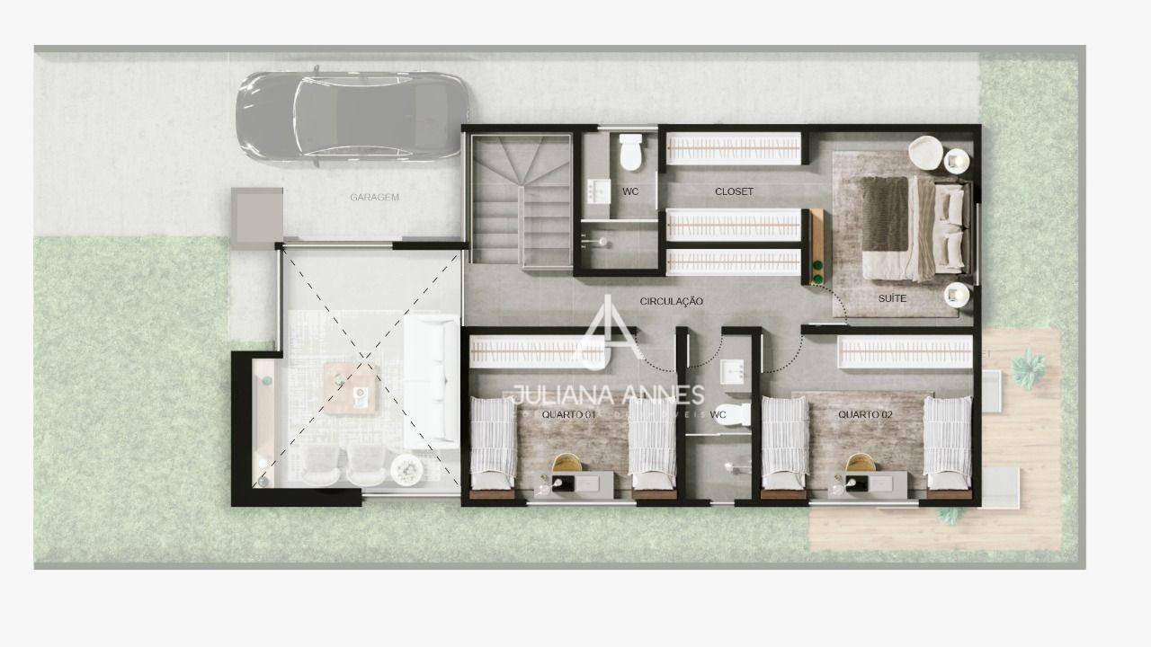 Casa de Condomínio à venda com 4 quartos, 177m² - Foto 10