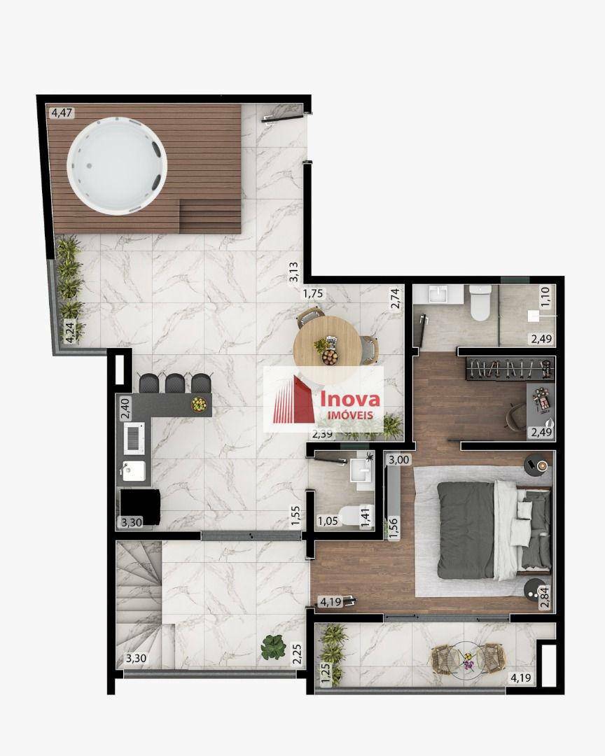 Cobertura à venda com 3 quartos, 164m² - Foto 5