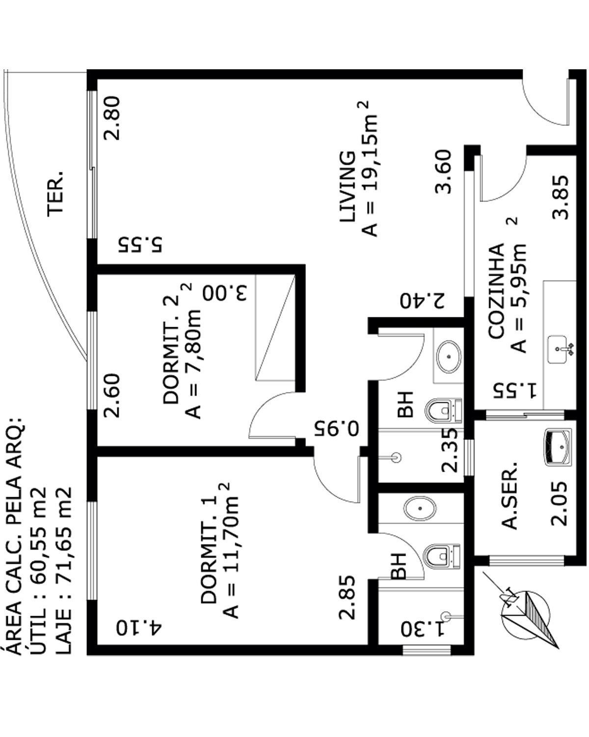 Apartamento à venda com 2 quartos, 73m² - Foto 20