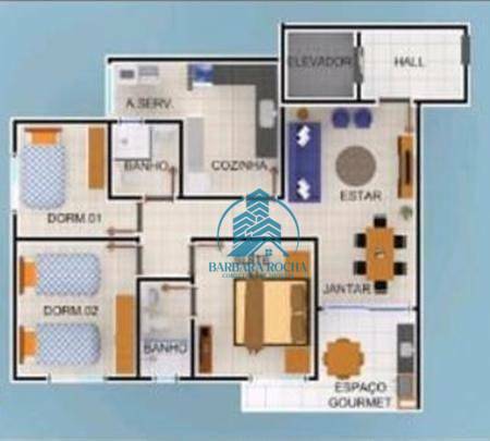 Apartamento à venda com 3 quartos, 85m² - Foto 37