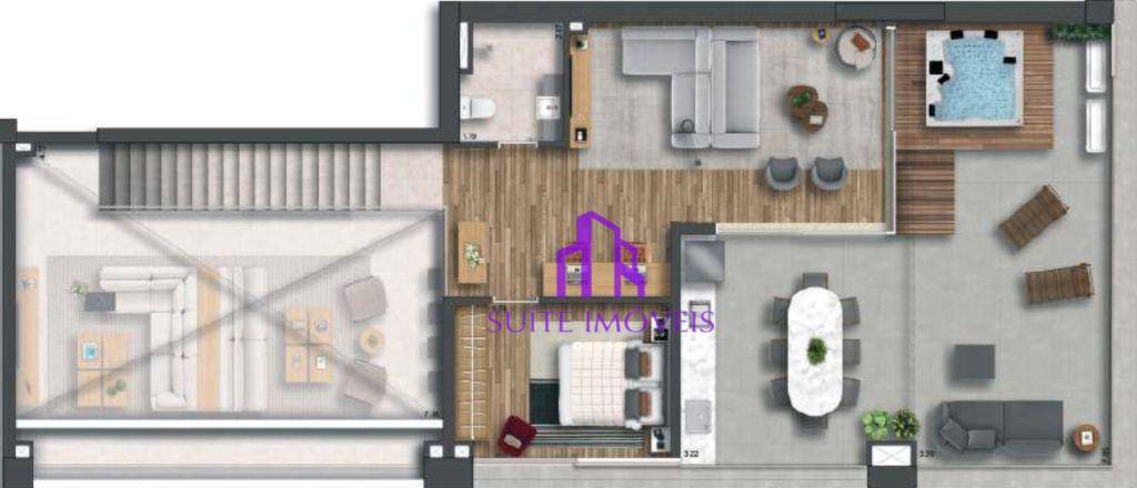 Loft à venda com 2 quartos, 137m² - Foto 6