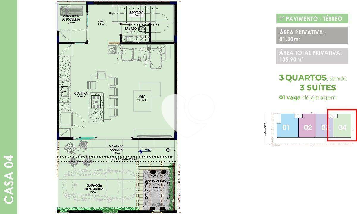 Casa de Condomínio à venda com 3 quartos, 135m² - Foto 20