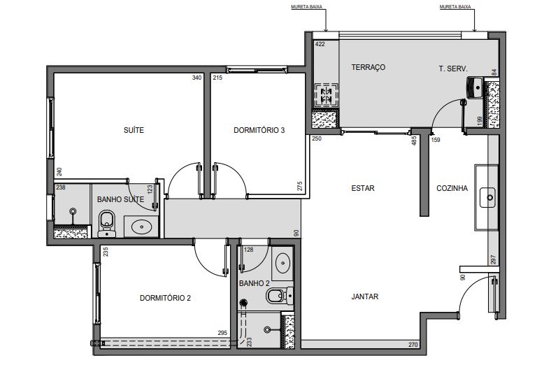 Apartamento à venda com 3 quartos, 66m² - Foto 10