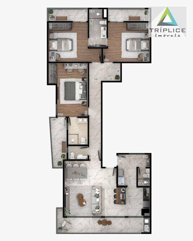 Cobertura, 3 quartos, 150 m² - Foto 26