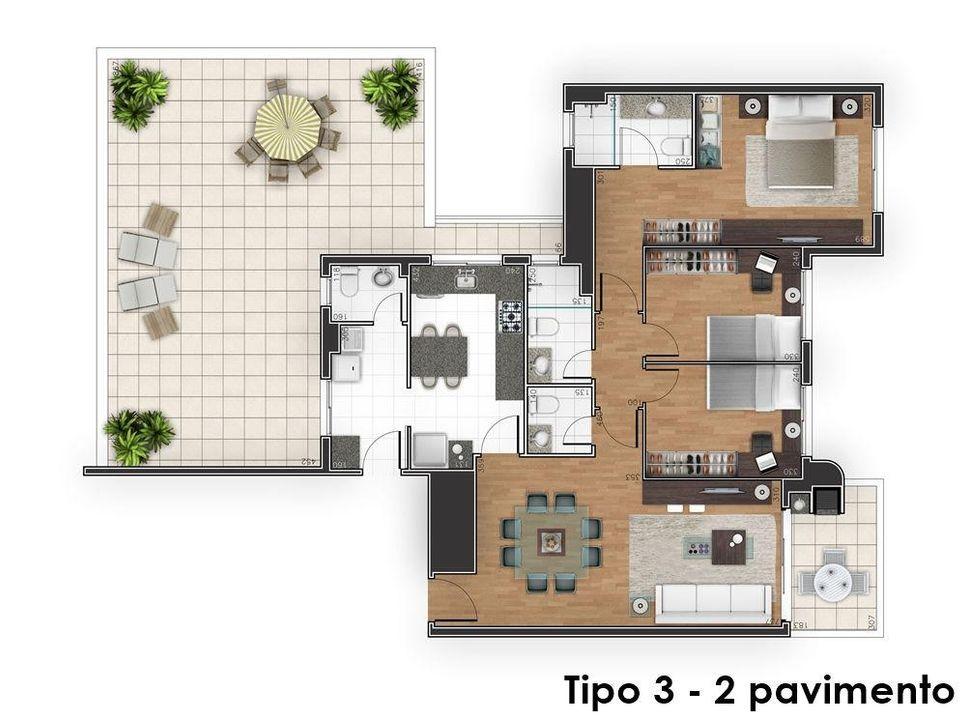 Apartamento à venda com 3 quartos, 106m² - Foto 16