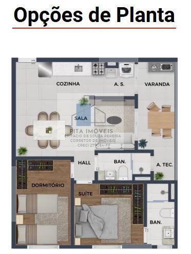 Apartamento à venda com 2 quartos, 60m² - Foto 29