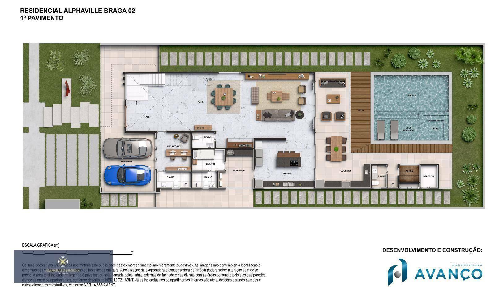 Casa de Condomínio à venda com 4 quartos, 600m² - Foto 3